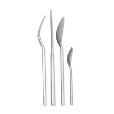 Hermes. A SET OF 40: A STAINLESS STEEL HTS FLATWARE SET FOR EIGHT - photo 2