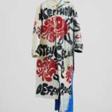 Marni. A ONE-OF-A-KIND, HAND-PAINTED "MARNIFESTO" LEATHER COAT, FEATURING WORDS INSPIRED BY JONAH HILL - фото 1