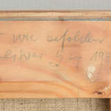 ETIENNE CAULET,"Le chemin vers la mer", Öl auf Platte, gerahmt und signiert - photo 3