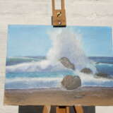 Painting “Sea wave, surf, seashore”, Canvas on the subframe, Oil, Contemporary art, Landscape painting, Ukraine, 2021 - photo 2