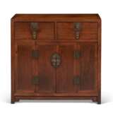 A HUANGHUALI TWO-DRAWER CABINET - фото 1