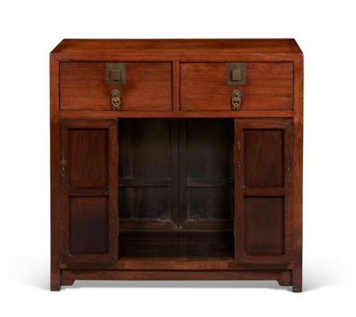 A HUANGHUALI TWO-DRAWER CABINET - photo 2