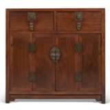 A HUANGHUALI TWO-DRAWER CABINET - фото 3