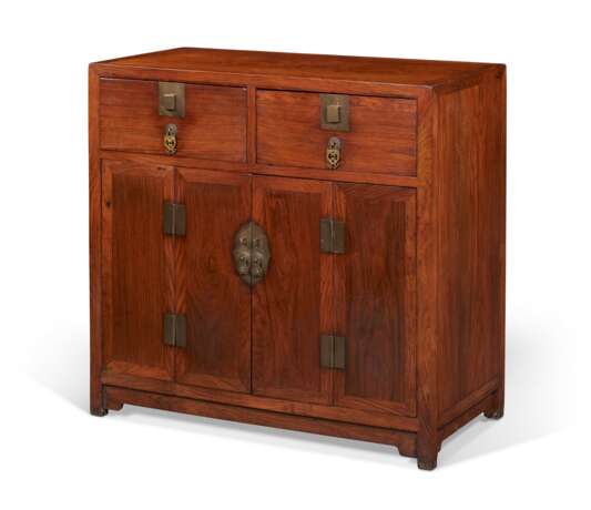A HUANGHUALI TWO-DRAWER CABINET - photo 5