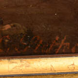 CARL CONSTANTIN STEFFECK,"Hirtenfamilie",Öl auf Leinwand, gerahmt und signiert - Foto 2