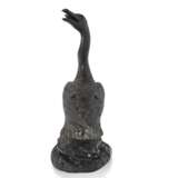 A BRONZE DUCK-FORM CENSER AND COVER - photo 3