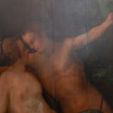 UNBEKANNTER MALER, "Venus und Adonis", Öl auf Holz, Frankreich um 1600 - photo 2