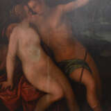 UNBEKANNTER MALER, "Venus und Adonis", Öl auf Holz, Frankreich um 1600 - photo 3