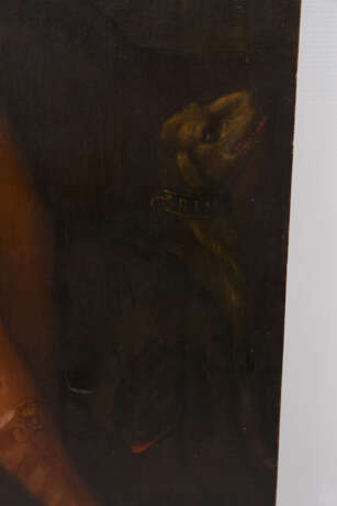 UNBEKANNTER MALER, "Venus und Adonis", Öl auf Holz, Frankreich um 1600 - photo 6