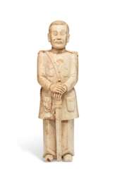 A SOAPSTONE FIGURE OF SUN YAT-SEN