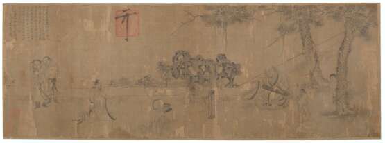 WITH SIGNATURES OF LI GONGLIN (1049-1106) AND ZHAO MENGFU (1254-1322) - фото 3