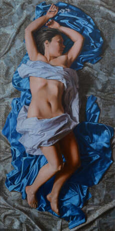 Painting “Spring”, Canvas, Oil, Contemporary realism, Genre Nude, Ukraine, 2021 - photo 1