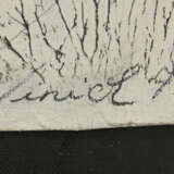 KARIN VISSIOL, "Lebensweg", Bleistiftskizze auf Papier, hinter Glas gerahmt, signiert und datiert - photo 2