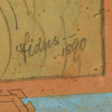 FIDUS (HUGO HÖPPENER),"Genoveva",aquarellierte Zeichnung, signiert und datiert - Foto 2