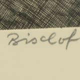 SIMON DITTRICH, "Bischof", Radierung/Aquatinta auf Papir, hinter Glas gerahmt, signiert und datiert - Foto 3