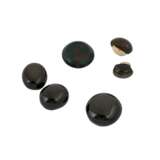 Konvolut schwarze Cabochons, - фото 1