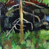 Painting “Forest river”, Cardboard, Acrylic, Landscape painting, Russia, 2021 - photo 2
