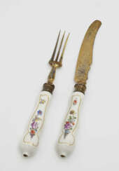 Messer und Gabel, Meissen, 3. Viertel 18. Jahrhundert
