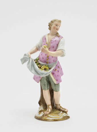 Obstverkäufer, Meissen, nach einem Modell von Friedrich Elias Meyer für die Figurenserie "Cris de Paris" - Foto 1