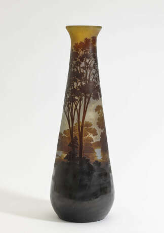 Vase, Emile Gallé, Nancy, 1900-1910 - Foto 1