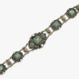 Armband mit Smaragden und Perlen, Österreich, um 1870 - Foto 1