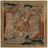 Antike Renaissance-Tapisserie "Die Auferweckung des Lazarus" - фото 1