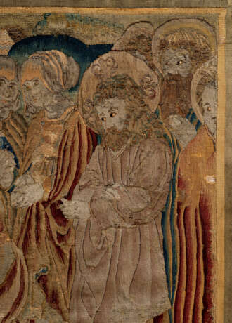 Antike Renaissance-Tapisserie "Die Auferweckung des Lazarus" - photo 3