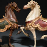 Paar Grödener Pferdeskulpturen - Foto 6