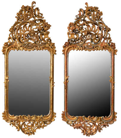 Paar prächtige Pfeilerspiegel - фото 1