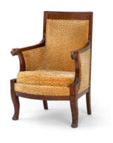 Empire-Bergère mit Löwenkopfmotiven