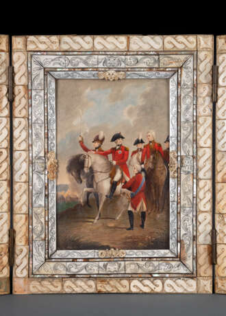 Triptychon mit Darstellung von Ludwig XVI und Marie-Antoinette - фото 2