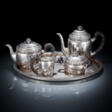 Kaffee-Tee-Service und Tablett mit Fruchtbordüre - Auction archive