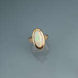Ring mit weißem Opal - Foto 1