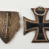 ZWEI ORDEN, Französischer Orden Artillerieregiment und Eisernes Kreuz, 1.Hälfte 20. Jahrhundert - photo 2