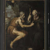 Italien, 17. Jahrhundert , Die Begegnung des Hl. Antonius Abbas mit dem Hl. Paulus von Theben - фото 2