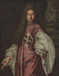 Salomon Adler, Umkreis , Bildnis eines Mitglieds des Ritterordens der Hl. Mauritius und Lazarus 
