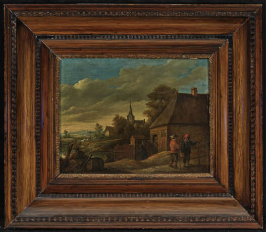 Abraham Teniers, zugeschrieben , Dörfliche Szene - Foto 2