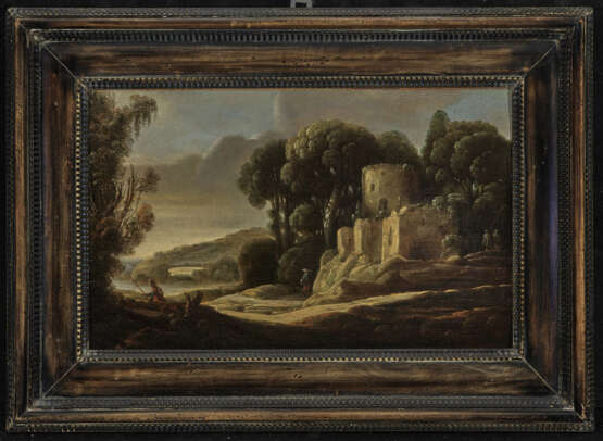 Gottfried (Goffredo) Wals, Landschaft mit Ruine und Figurenstaffage - фото 3