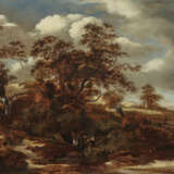 Niederlande, 17. Jahrhundert , Baumlandschaft mit Schafhirtin - фото 2