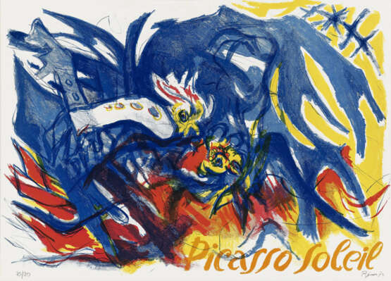 Mappenwerk, Hommage à Picasso. 1971-1974 - Foto 9