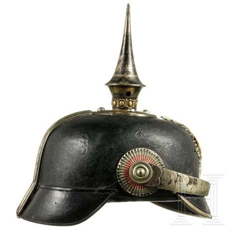 Helm für Reserveoffiziere im Königlich Sächsischen 1. Leib-Grenadier-Regiment Nr. 100, um 1915 - photo 3