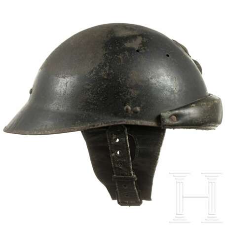 Stahlhelm M 35 für motorisierte Einheiten, Frankreich, 1930er - 1940er - фото 2