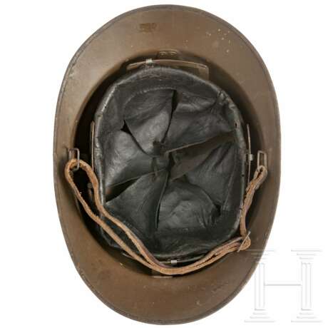 Stahlhelm M 37 für Mannschaften der Infanterie, Frankreich, 1937 - 1945 - photo 3