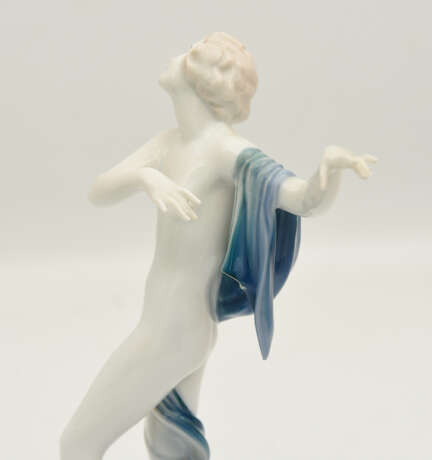 ROSENTHAL SELB, "Tanzende", bemaltes Porzellan glasiert, gemarkt, 1. Drittel 20. Jahrhundert - photo 5