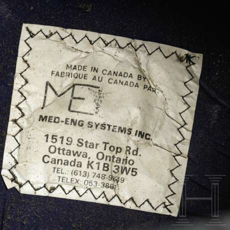 Großer Schutzhelm für Minensucher/Munitionsentschärfer, Kanada, 1990er Jahre - Foto 4