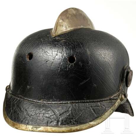 Helm für Unteroffiziere im Preußischen Landesfeuerwehrverband, Helmglocke und Koppel, 1918 - 1932 - photo 3