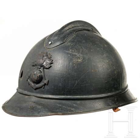 Zwei Stahlhelme M 15 (Adrian), Frankreich, 1. Weltkrieg - photo 2