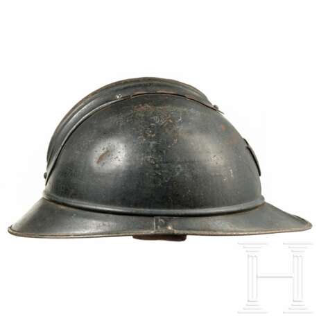 Zwei Stahlhelme M 15 (Adrian), Frankreich, 1. Weltkrieg - photo 5