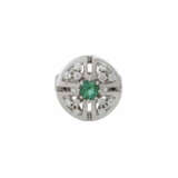 Ring mit grünem Turmalin und Brillanten - Foto 2