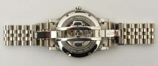 BERNHARD H. MAYER, "CHRONOS" AUTOMATIC, limitierte Herrenarmbanduhr Edelstahl, Schweiz um 2012 - фото 14